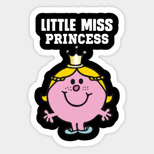 LITTLE MISS PRINCESS Sticker